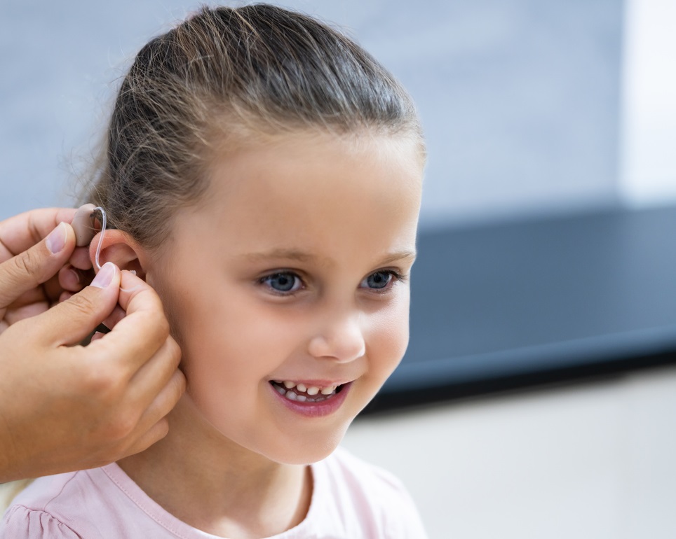 Audiology Hearing Aid For Child